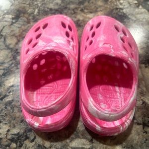 Pink Toddler Crocs